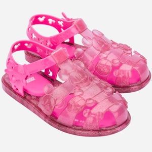 Mini Melissa Mini Magic & Mickey Mouse Sandal pink Size 2 girls BNIB!